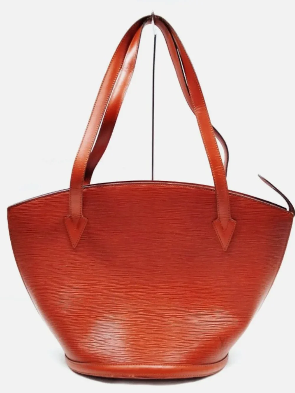 LOUIS VUITTON Red Epi Leather Saint Jacques GM Bag